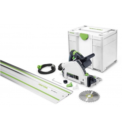 Scie plongeante Festool TS55 RQPlus 1050 W rail de guidage FS 14002 Systainer Sys3