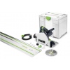 Scie plongeante Festool TS55 RQPlus 1050 W rail de guidage FS 14002 Systainer Sys3