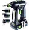 Perceusevisseuse Festool C 18 HPC 40 ISet 18 V 2 batteries 4 Ah chargeur SYSTAINER 3