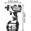 Perceusevisseuse sans fil Bosch GSR 18V60 FC 18 V sans batterie ni chargeur LBoxx