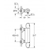 Mitigeur de douche thermostatique Grohe Grohtherm 1000