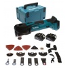 Découpeurponceur multifonctions Makita DTM51RMJX3 2 batteries 40 Ah chargeur coffret MAKPAC