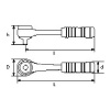 Cliquet Push 12 à inversion par levier Sam Outillage S158PZ S158PZ