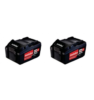 Pack 2 batteries Metabo LIPOWER 18 V 40Ah