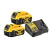 Visseuse à chocs sans fil XR Dewalt DCF888P2B 18 V 2 batteries 5 Ah chargeur Tstak