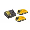 Perceusevisseuse Brushless sansfil Dewalt DCD791D2 18V batteries 2 Ah chargeur coffret TSTAK