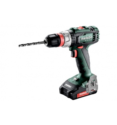 Perceusevisseuse 18V Metabo BS 18 L QUICK 2 batteries 2 Ah chargeur coffret METABOX 145 602320500