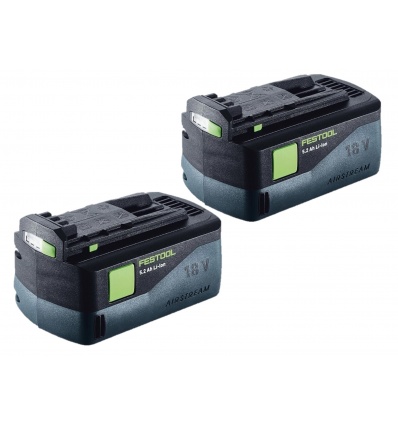 Pack de 2 batteries 18V Festool 52 Ah Lithium