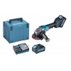 Meuleuse sansfil Makita GA013GM201 40 V 2 batteries 4 Ah chargeur coffret Makpac 4