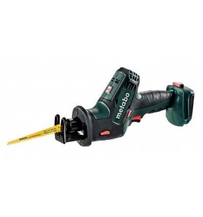 Scie sabre sansfil Metabo SSE 18 LTX Compact 18 V sans batterie ni chargeur coffret metaBox