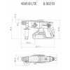 Perforateur SDSPlus sansfil Metabo KHA 18 LTX 18 V sans batterie ni chargeur coffret MetaLoc