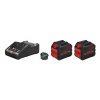 Pack de 2 batterie Bosch Procore 18 V 12 Ah chargeur GAL 18V160 C