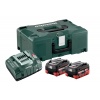 Scie sabre sans fil Metabo SSE 18 LTX 18 V 2 batteries 55 Ah chargeur coffret MetaLoc