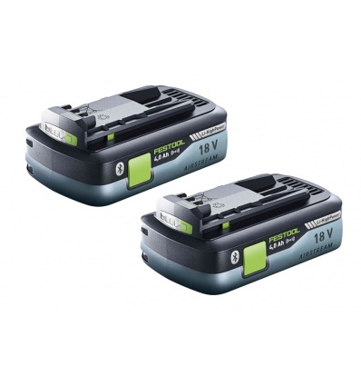 Pack de 2 batteries Festool 18 V 4 Ah Lithium