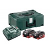 Perforateur SDS sansfil Metabo KHA 18 LTX 18 V 2 batteries 55 Ah chargeur MetaLoc