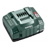 Set de base 2 batteries Metabo LiHD 18 V 4 Ah chargeur ASC 145 coffret METALOC II