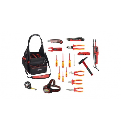 Composition électricien sac 14 outils