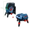 Laser combiné Bosch GCL 250CG Vert batterie 20 Ah chargeur LBOXX support RM3