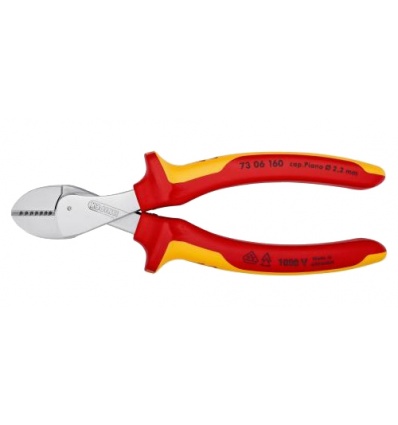 Pince coupante de côté à forte démultiplication isolée Knipex XCUT