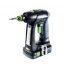 Perceusevisseuse sans fil Festool C 18 HPC 40 ISet 18 V 2 batteries 4 Ah chargeur coffret