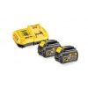 Perforateur SDS sansfil Dewalt DCH333NT XR Flexvolt 54 V 2 batteries 9 Ah chargeur Tstak