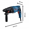 Perforateur SDS plus Bosch GBH 221 Professional 720 W mandrin automatique