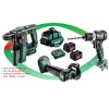 Pack 3 outils 18 V Metabo BS 18 L BL Q BH 18 LTX BL 16 CC 18 LTX BL 2 batteries 4 Ah sac