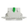 Lot de 10 prises de courant ODACE Schneider Electric 2PT Blanc à vis 2 connexions rapides par pôle SHN0412846