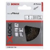 Brosses boisseaux à fils ondulés et laitonnés Bosch XLOCK Clean for Metal