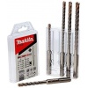 Coffret 5 Forets SDSPlus Makita 4 taillants TCT NEMESIS II