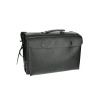 SAC CUIR NOIR PLATEAU POUTIL