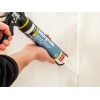 Mastic acrylique Acryrub F4 coloris blanc cartouche de 300ml - SOUDAL