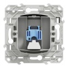 Prise RJ45 ODACE Schneider Electric grade 3 catégorie 6 STP à vis nouveau modèle S520476