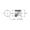 EMBOUT ROND INTÉRIEUR CANNELÉ PAR 500 DIAM EXT 25 mm - FORTAPS