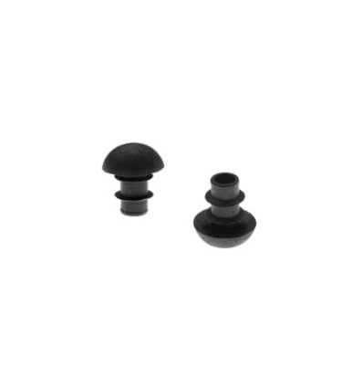 CACHE VIS ROND SEMI SPHÉRIQUE DIAM EXT 15,50 MM NOIR PAR 1000 - FORTAPS