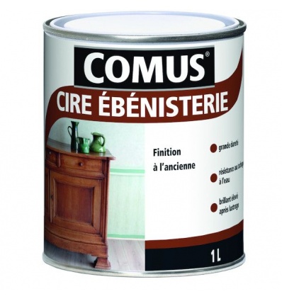 Cire ébénisterie Chêne Doré 1L Comus