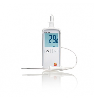 Thermomètre alimentaire à sonde interchangeable TC Type KT testo 108