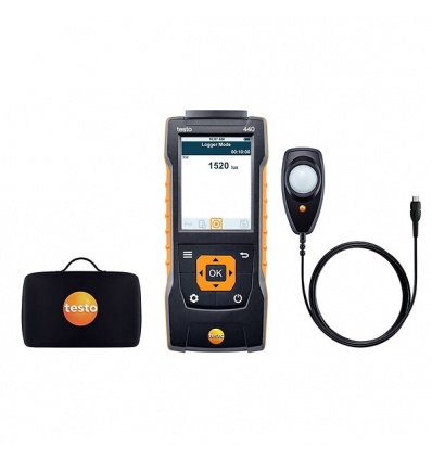 Set testo 440 Sonde Lux et Anémomètre multifonctions