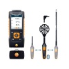 Kit combiné 2 Anémomètre multifonctions testo 440 delta P vitesse dair avec Bluetooth