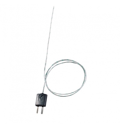 Thermocouple isolé soie de verre flexible long 800 mm