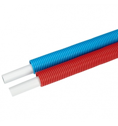 Tube multicouche prégainé rouge ACOPEX ALU diamètre nominal 26 x 3 couronne de 100 m