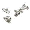 Bras articulés 180 Selekta Pro 2000 lacet centré recouvrement 65 mm sans verrouillage de porte finition nickelé cond 2