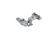 Bras articulé 270 Selekta Pro 2000 recouvrement 12 mm avec verrouillage de porte finition nickelé retrait de porte 132 cond 2