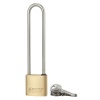 Cadenas laiton 30mm avec anse inox D5mm 3 clés nickelés MACH3