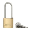 Cadenas laiton 40mm avec anse inox D6mm 3 clés nickelés MACH3