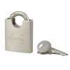 Cadenas tout inox 40mm avec anse inox D7mm et protecteur danse épaulé 2 clés nickelés MARINOX