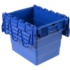 lot de 5 bacs navette polypro bleu 600x400x250mm