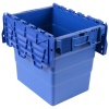 lot de 5 bacs navette polypro bleu 600x400x250mm