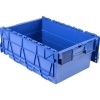 lot de 5 bacs navette polypro bleu 600x400x250mm