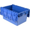 lot de 5 bacs navette polypro bleu 600x400x250mm